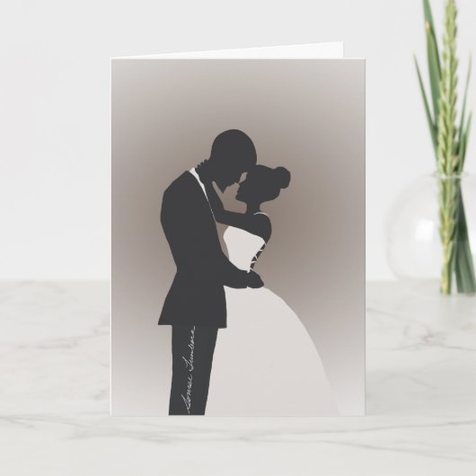 結婚祝いカード サンキューカード (正面)