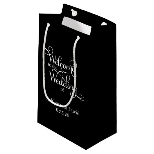 結婚祝いギフトバッグ スモールペーパーバッグ (正面アングル)