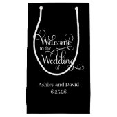 結婚祝いギフトバッグ スモールペーパーバッグ (正面)
