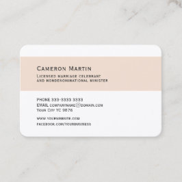 結婚祝いシンプルフローラ 名刺