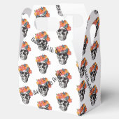 結婚祝いボックススカルアートまで死ぬまで私たち一部 フェイバーボックス (オープン)