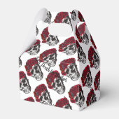 結婚祝いボックススカルアートまで死ぬまで私たち一部 フェイバーボックス (裏面サイド)