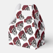 結婚祝いボックススカルアートまで死ぬまで私たち一部 フェイバーボックス (正面サイド)