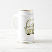 結婚祝いマグカップ ビールジョッキ (正面左)