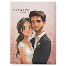 結婚祝いマグネット