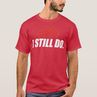 結婚祝い まだする? Tシャツ