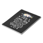 結婚祝い |私たちの恋愛物語はここから始まる ノートパッド (回転)