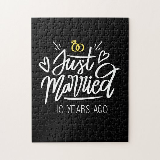 結婚祝い |結婚10周年記念 ジグソーパズル (縦)