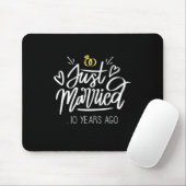 結婚祝い |結婚10周年記念 マウスパッド (マウス)