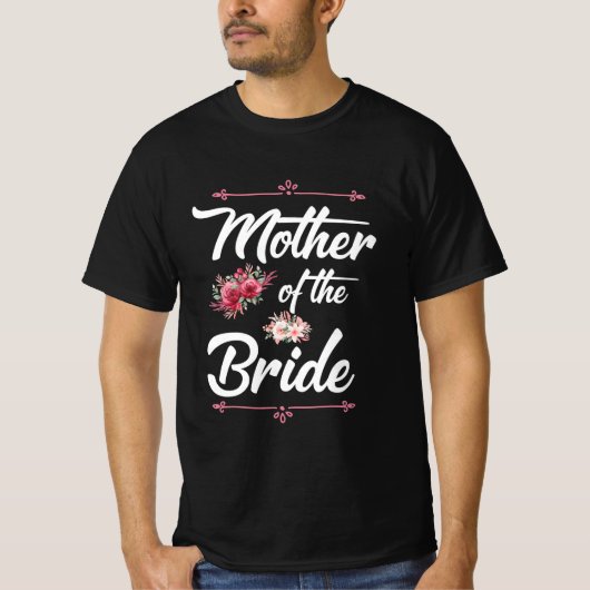 結婚祝い |花嫁の母 Tシャツ (正面)