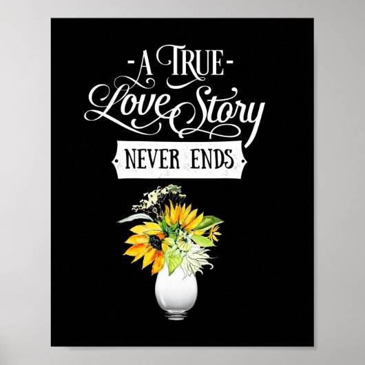 結婚祝い | A True Love Story Never Ends ポスター (正面)