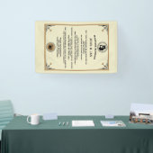 結婚祝福ギフト 横断幕 (トレードショー)