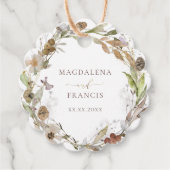 結婚秋リース フェイバータグ (正面)