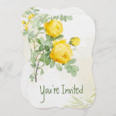 結婚第50回アスター園花 招待状 (正面/裏面)