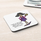 結婚粗野な目覚め コースター (左側)