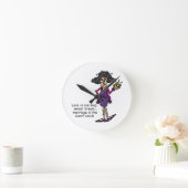 結婚粗野な目覚め ラウンド壁時計 (ホーム)