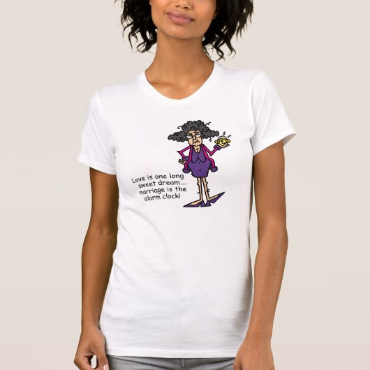 結婚粗野な目覚め Tシャツ (正面)