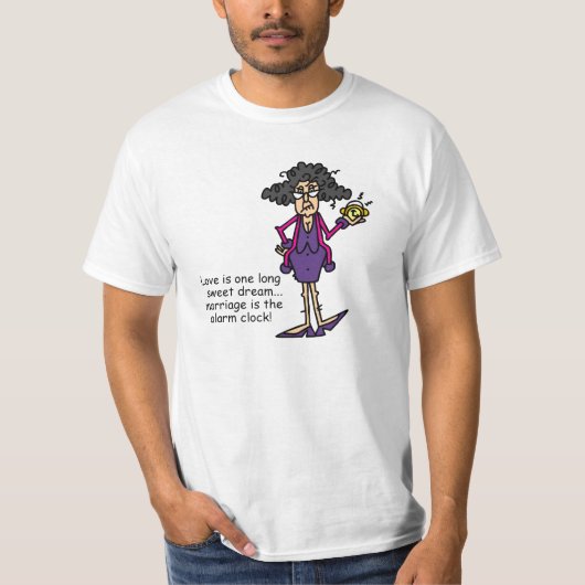 結婚粗野な目覚め Tシャツ (正面)