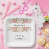 結婚紙プレート ペーパープレート (パーティー)