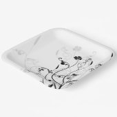 結婚紙プレート ペーパープレート (傾斜あり)