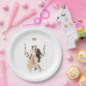 結婚紙プレート ペーパープレート (パーティー)