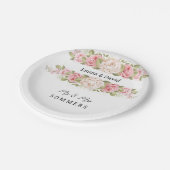 結婚紙プレート ペーパープレート (アングル)