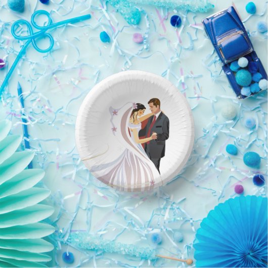 結婚紙プレート ペーパーボウル (パーティー)