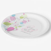 結婚紙吹雪花花びらカスタム紙プレート ペーパープレート (アングル)