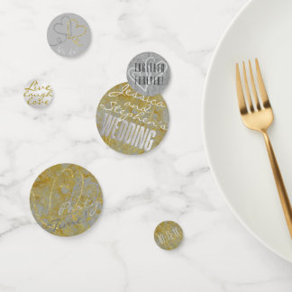 結婚紙吹雪銀ライニング紙吹雪 コンフェッティ