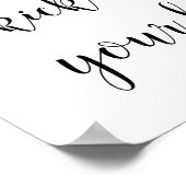 結婚素朴の足音 ポスター (角)