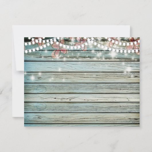 結婚素朴カードのメイスン素晴らしジャーレシピ (裏面)