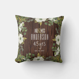 結婚素朴周年記念ANYマイルストーンフラワー クッション