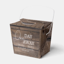 結婚素朴1日リハ遠くにーサルパーティー フェイバーボックス