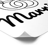 結婚結婚指輪 ポスター (角)