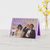 結婚至福 カード (黄色い花)