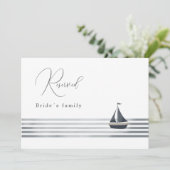 結婚航海の印 招待状 (スタンド正面)