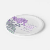 結婚菊カスタム紙プレート ペーパープレート (アングル)