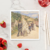 結婚行進（結婚式のシーン） スタンダードランチョンナプキン (インサイチュ)