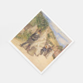 結婚行進（結婚式のシーン） スタンダードランチョンナプキン (角)