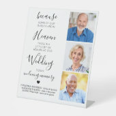 結婚記念カスタム3天国詩 台座サイン (正面)