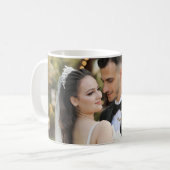結婚記念フォトマグカップのお土産 コーヒーマグカップ (正面左)