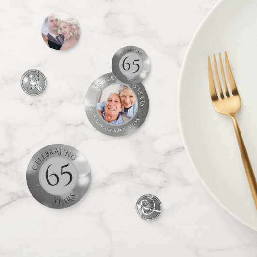 結婚記念写真シルバカスタムー コンフェッティ (グループ)