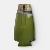 結婚記念写真ミニスパーキングワイン ボトルクーラー (裏面)