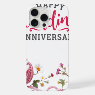 結婚記念日おめでとうございます iPhone 15 PRO MAXケース