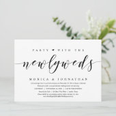 結婚記念日お祝いパーティー 招待状 (スタンド正面)