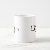 結婚記念日からの奥さん バレンタインデーの妻 コーヒーマグカップ (中央)