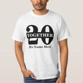 結婚記念日から一緒に Tシャツ