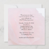 結婚記念日のお知らせ 招待状 (裏面)