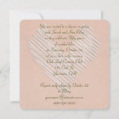 結婚記念日のお祝い 招待状 (裏面)