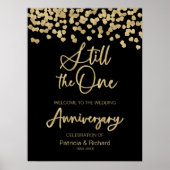 結婚記念日のウェルカムサイン Still The One ポスター (正面)